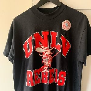 UNLV Rebels Vintage T-Shirt Black size L